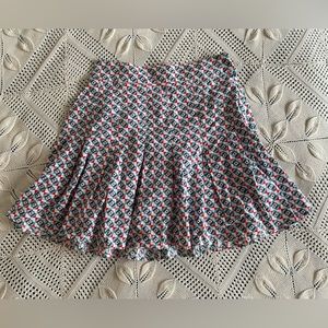 Anthropologie Maeve Pleated Skirt
